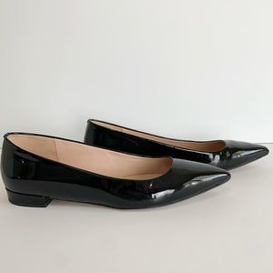 J. Crew Pointed Toe Patent leather Flats